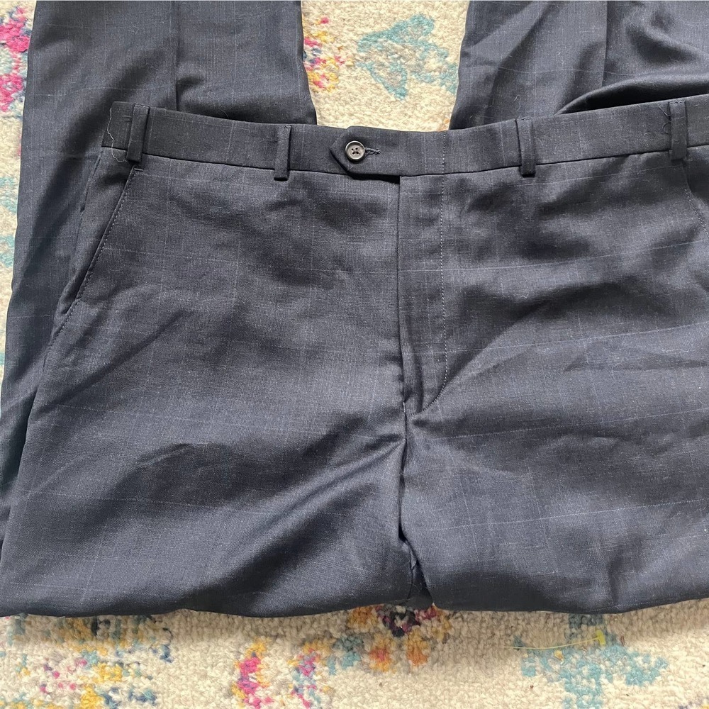 Lauren Ralph Lauren navy wool dress pants